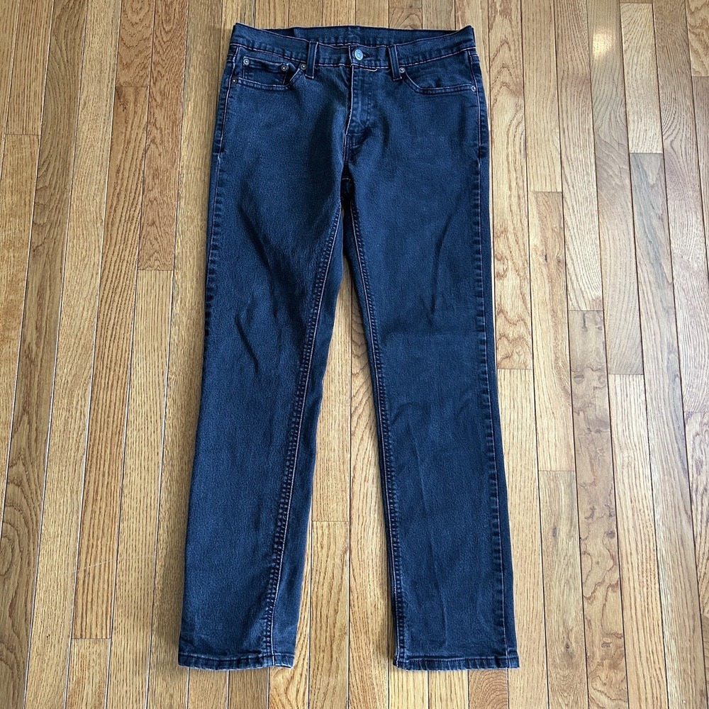 Levis Jeans Mens 30x32 (Actual‎ 32x30) Black Denim Pants 541 Athletic Tapered